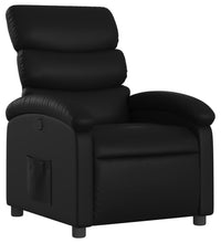 Relaxsessel Schwarz Kunstleder