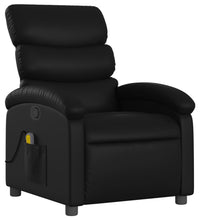 Massagesessel Schwarz Kunstleder