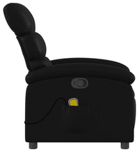 Massagesessel Schwarz Kunstleder