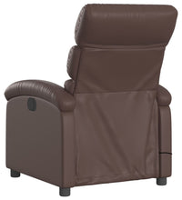 Massagesessel Braun Kunstleder