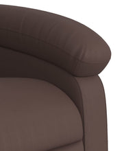 Massagesessel Braun Kunstleder