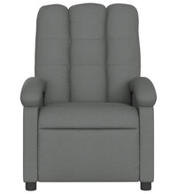 Relaxsessel Dunkelgrau Stoff