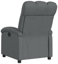 Relaxsessel Dunkelgrau Stoff