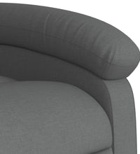 Relaxsessel Dunkelgrau Stoff