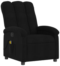 Massagesessel Schwarz Stoff