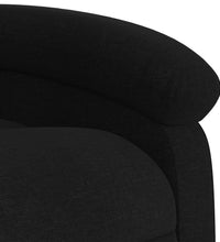 Massagesessel Schwarz Stoff