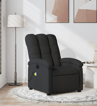 Massagesessel Schwarz Stoff