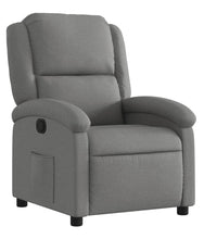 Relaxsessel Dunkelgrau Stoff