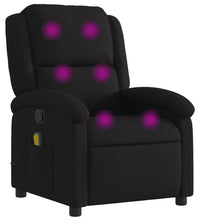 Massagesessel Schwarz Stoff