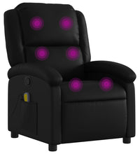 Massagesessel Schwarz Kunstleder