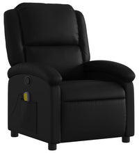 Massagesessel Schwarz Kunstleder