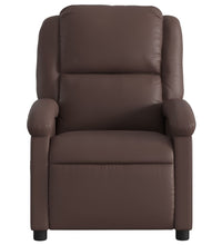 Massagesessel Braun Kunstleder
