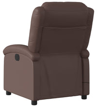 Massagesessel Braun Kunstleder