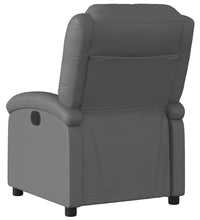 Massagesessel Grau Kunstleder