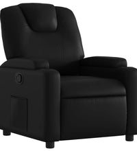 Relaxsessel Schwarz Kunstleder