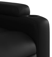 Relaxsessel Schwarz Kunstleder
