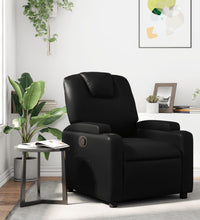 Relaxsessel Schwarz Kunstleder