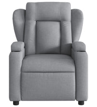 Relaxsessel Hellgrau Stoff