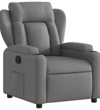 Relaxsessel Dunkelgrau Stoff