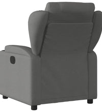 Relaxsessel Dunkelgrau Stoff