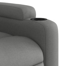Relaxsessel Dunkelgrau Stoff