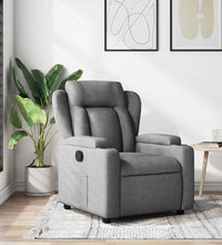 Relaxsessel Dunkelgrau Stoff