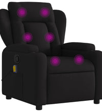 Massagesessel Schwarz Stoff
