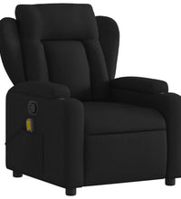 Massagesessel Schwarz Stoff