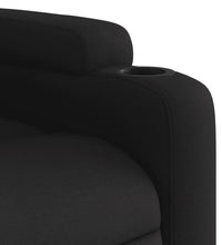 Massagesessel Schwarz Stoff