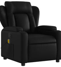 Massagesessel Schwarz Kunstleder