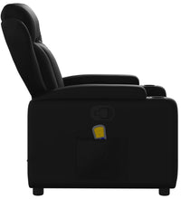 Massagesessel Schwarz Kunstleder
