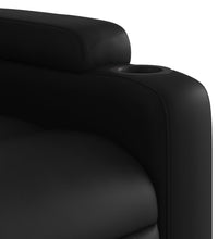 Massagesessel Schwarz Kunstleder