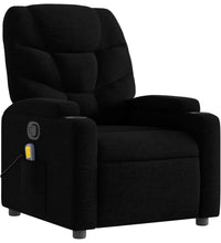Massagesessel Schwarz Stoff