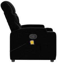 Massagesessel Schwarz Stoff