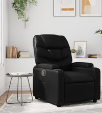 Relaxsessel Schwarz Kunstleder