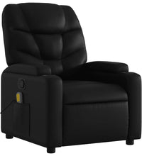 Massagesessel Schwarz Kunstleder