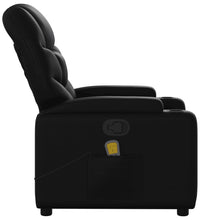 Massagesessel Schwarz Kunstleder