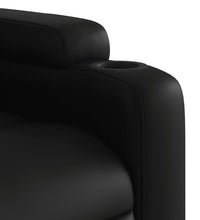 Massagesessel Schwarz Kunstleder