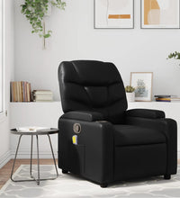 Massagesessel Schwarz Kunstleder