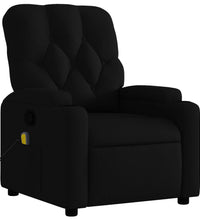Massagesessel Schwarz Stoff