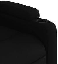 Massagesessel Schwarz Stoff