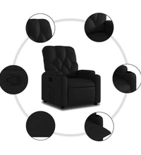 Relaxsessel Schwarz Kunstleder
