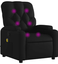 Massagesessel Schwarz Kunstleder