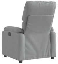 Relaxsessel Hellgrau Stoff