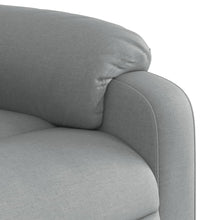 Relaxsessel Hellgrau Stoff
