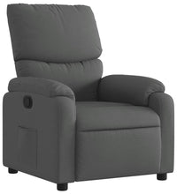 Relaxsessel Dunkelgrau Stoff