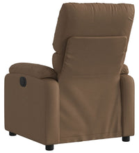 Relaxsessel Braun Stoff