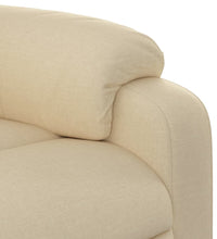 Relaxsessel Creme Stoff