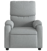 Massagesessel Hellgrau Stoff