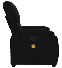 Massagesessel Schwarz Stoff